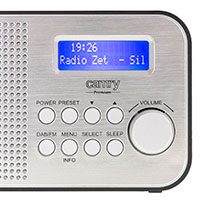 DAB+ Radio m/LCD display (FM) Camry