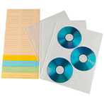 Hama CD/DVD Index Sleeves (A4) 10-Pack