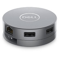 Dell DA305 6-i-1 USB-C Dock (USB-A/USB-C/HDMI/DP)