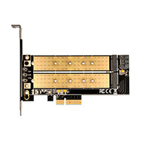 DeLock M.2 til PCIe adapter (2x M.2 NVMe)
