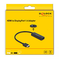 DeLOCK HDMI til DisplayPort Adapter (8K)