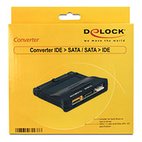 DeLock IDE til SATA/SATA til IDE Konverter (40-pin/7-pin)