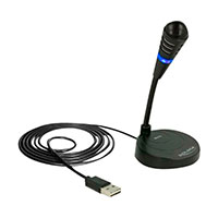 DeLock PC mikrofon USB (m/touch mute)