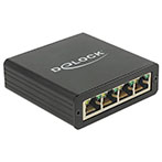Delock SuperSpeed Netværk Switch 4 Port (Gigabit)
