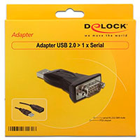 DeLock USB 2.0 Adapter (DB 9)