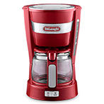 DeLonghi ICM 14011 Kaffemaskine - 650W (5 Kopper) Rød