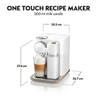 DeLonghi Nespresso Gran Lattissima Kaffemaskine - Hvid