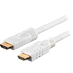 Deltaco Aktivt HDMI Kabel - 10m (Hvid)