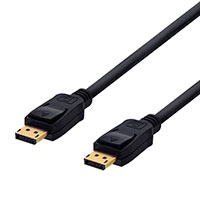 Deltaco DisplayPort 1,2 Kabel - 1m (4K UHD) Sort