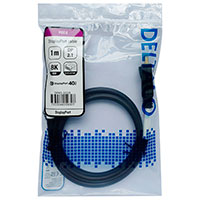 Deltaco DP40 DisplayPort 2.1 Kabel - 1m (Han/Han)