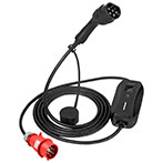 Deltaco E-Charge Ladekabel t/Elbil - 6m (Type2/CEE) 16A