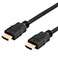 Deltaco Flexible HDMI Kabel - 3m (4K UHD) Sort