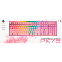 Deltaco GAM-021-RGB-P Gaming Tastatur m/RGB (Membran) Pink