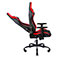 Deltaco Gaming stol m/høj ryg (PU læder) Rød/Sort