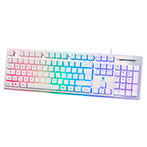 Deltaco Gaming Tastatur m/RGB/LED (Membran) Hvid