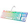 Deltaco Gaming Tastatur Whiteline WK90R TKL (Mekanisk)