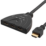 Deltaco HDMI Switch - 4K (3 ind/1 ud)