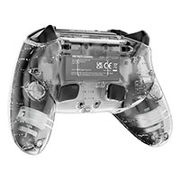 Deltaco Trdls Controller m/Makro Knapper (PS4) Transparent