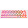 Deltaco Trdls Gaming Tastatur m/RGB (Nordisk) Pink