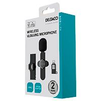 Deltaco Trdls Vlogging Mikrofon (USB-C/Lightning)