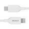 Deltaco USB-C til Lightning Kabel - 2m (MFi) Hvid