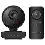 Delux DC07 Webkamera m/Mikrofon (1080p) Sort