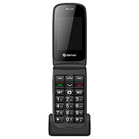 Denver BAS-24400MNB Senior Mobil GSM (flip-telefon)