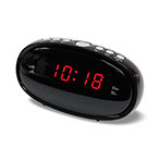 Clockradio LCD Sort (Vækkeur med FM radio) CR-420