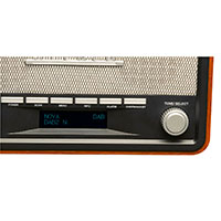 Denver DAB-18 Retro DAB Radio (Bluetooth) Mrk tr