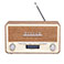 Denver DAB-18LW Retro DAB Radio (Bluetooth) Lys Tr