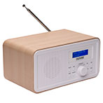 Denver DAB-30 DAB+ Radio m/Alarm (Lys Træ)