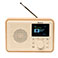 Denver DAB-60LW DAB+ Radio (Bluetooth) Lys tr