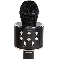 Denver KMS-20 Karaoke Mikrofon/Hjttaler (Bluetooth) Sort