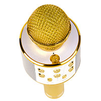 Denver KMS-20 Karaoke Mikrofon/Hjttaler (Bluetooth) Gul