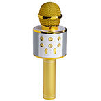 Denver KMS-20 Karaoke Mikrofon/Højttaler (Bluetooth) Gul