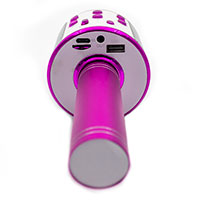 Denver KMS-20 Karaoke Mikrofon/Hjttaler (Bluetooth) Pink