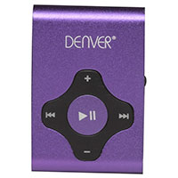 Denver MP3 Afspiller (Lilla) Med clip-on