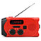 Denver SCR-2000 Solar Crank Radio m/Solceller + Lygte (FM/USB)