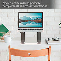 Desire2 Laptop Stand Supreme Pro Mk2 - Aluminium