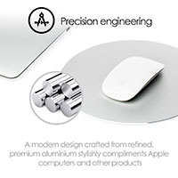 Desire2 Touch Premium Aluminium Musemtte (rund)