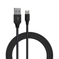 Devia Gracious USB-A - USB-C kabel - 1m (2,4A) Sort