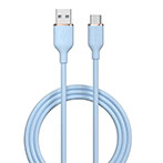 Devia Jelly 2,4A USB-C Kabel - 1,2m (USB-A/USB-C) Bl