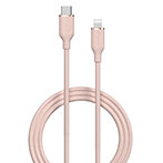 Devia Jelly 27W Lightning Kabel - 1,2m (USB-C/Lightning) Pink