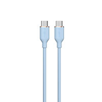 Devia Jelly 60W USB-C Kabel - 1,2m (USB-C/USB-C) Bl