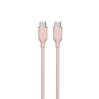 Devia Jelly 60W USB-C Kabel - 1,2m (USB-C/USB-C) Pink
