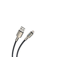 Devia Mars Lightning - USB-A kabel - 1,5m (2,1A) Sort