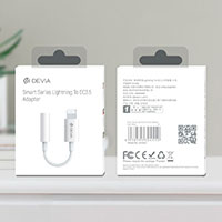 Devia Minijack Audio Adapter (3,5mm - Lightning)