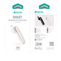 Devia Smart 4.2 Bluetooth Headset (6 timer) Hvid