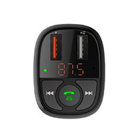 Devia Smart FM Transmitter til bil MP3 (2xUSB-A)