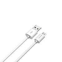 Devia Smart microUSB - USB-A kabel - 1m (2,1A) Hvid 